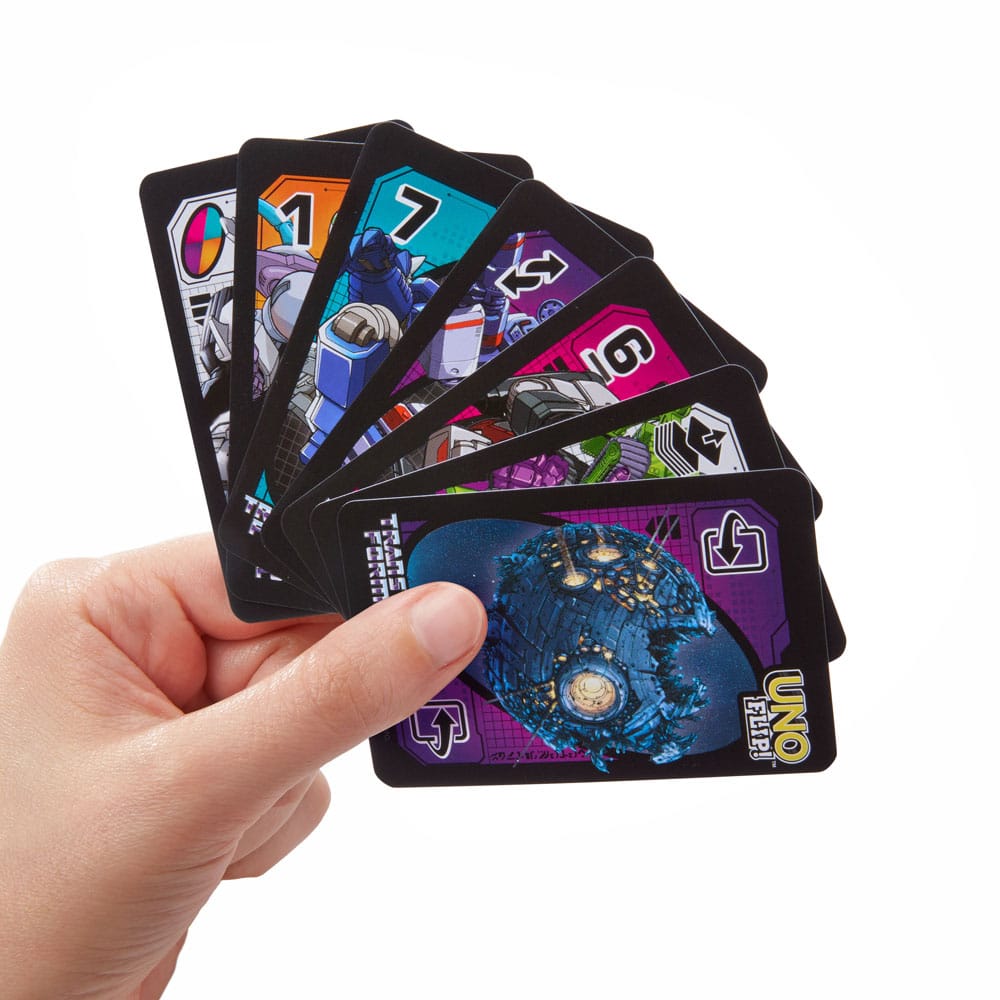 Transformers UNO Flip! Carte da Gioco Mattel