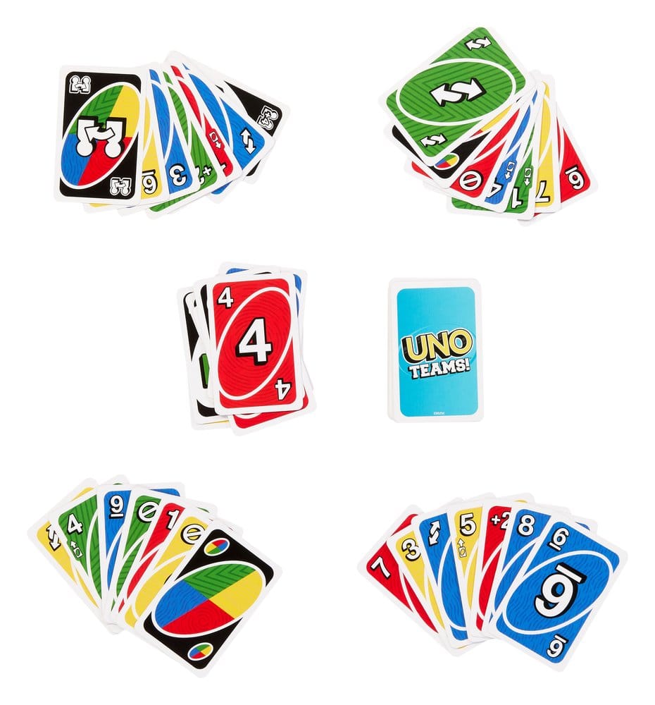 UNO Teams Gioco di Carte - Mattel