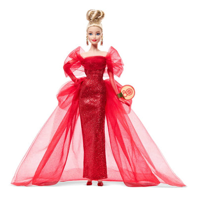 Barbie Signature 80° Anniversario Bionda – Bambola Collezionabile Mattel