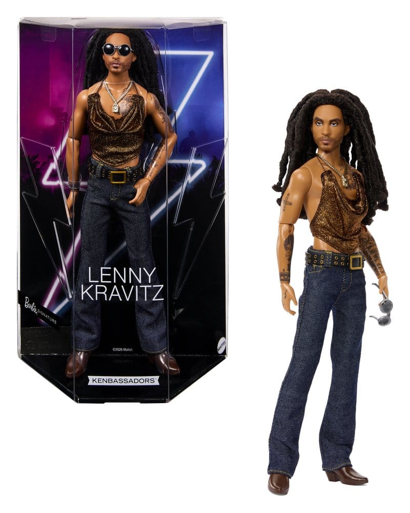 Barbie Signature Kenbassadors: Lenny Kravitz, bambola da collezione Mattel