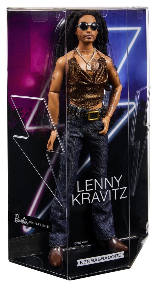 Barbie Signature Kenbassadors: Lenny Kravitz, bambola da collezione Mattel