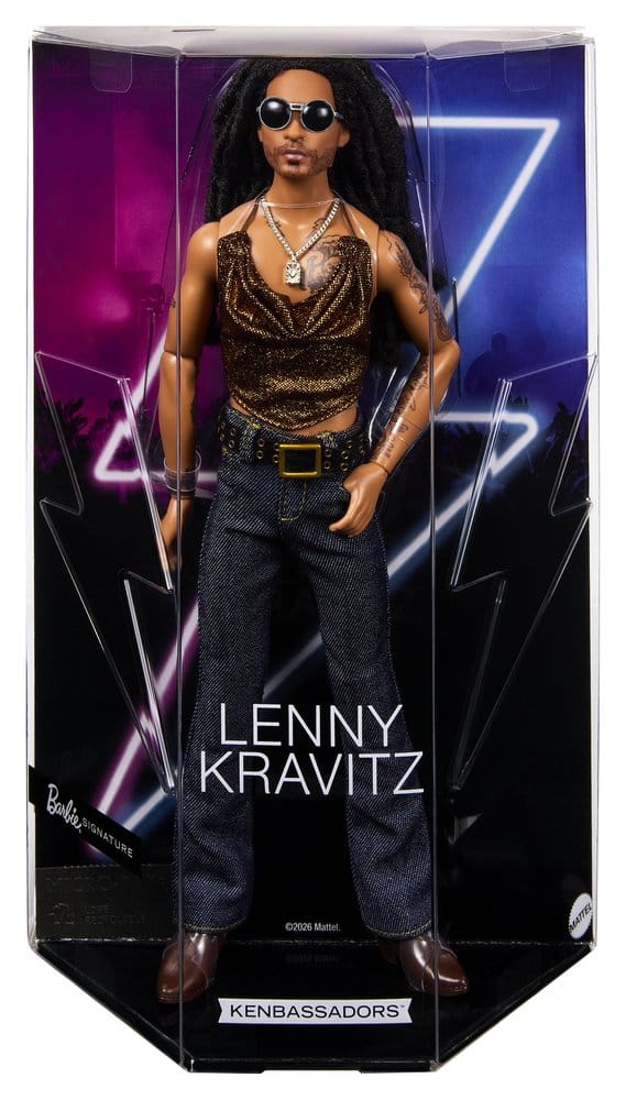 Barbie Signature Kenbassadors: Lenny Kravitz, bambola da collezione Mattel