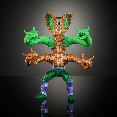 MOTU x TMNT: Turtles of Grayskull Action Figure Deluxe King Hiss 14 cm - Mattel
