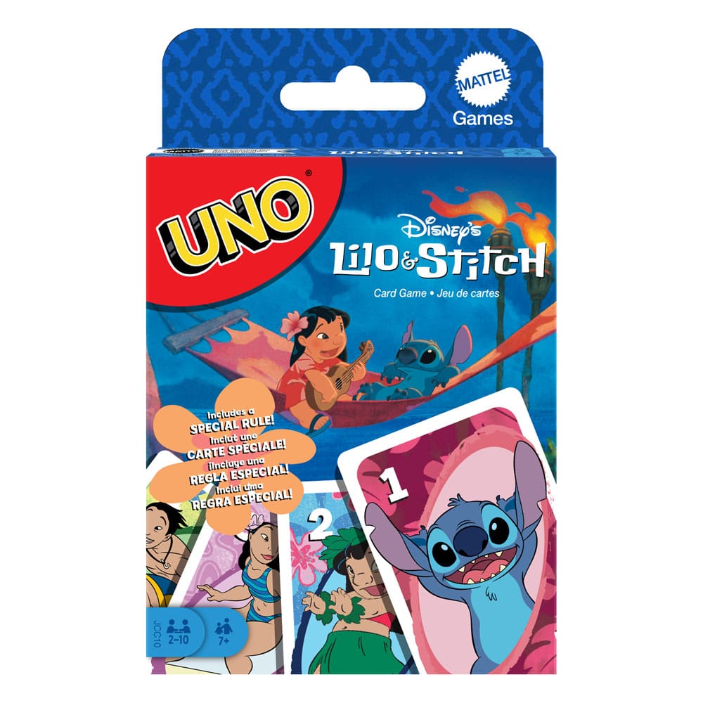 Lilo & Stitch UNO Carte da Gioco Mattel