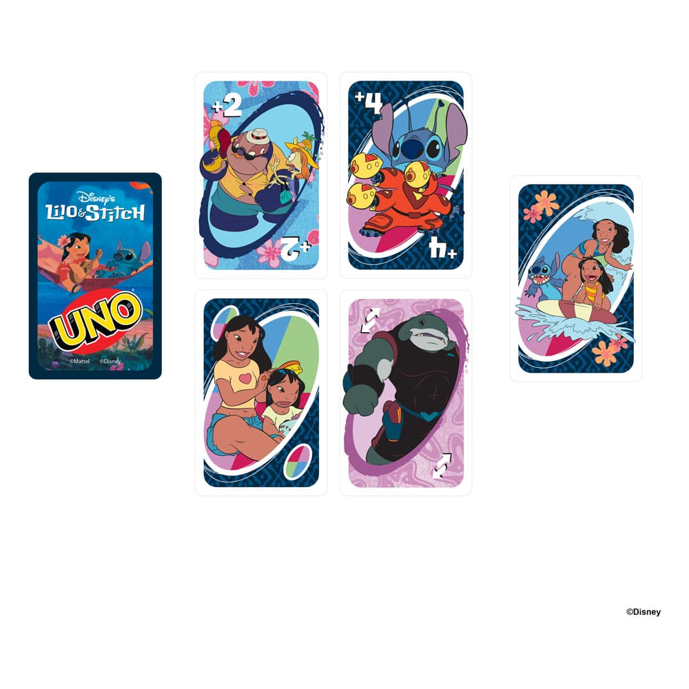 Lilo & Stitch UNO Carte da Gioco Mattel