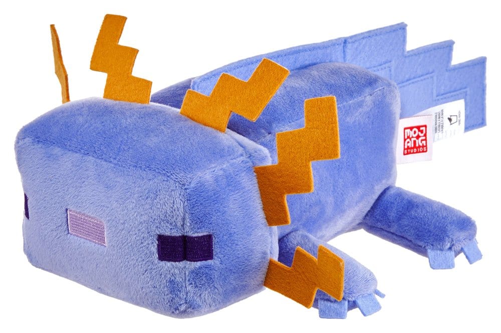Peluche Minecraft Axolotl Blu 20 cm Mattel