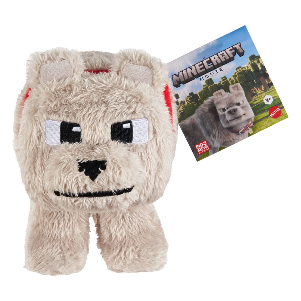 A Minecraft Movie Peluche Dennis the Wolf 20 cm - Mattel
