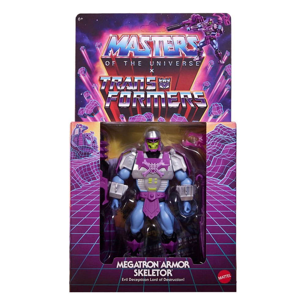 Masters of the Universe x Transformers Megatron Armor Skeletor Action Figure 14 cm - Mattel