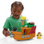 Fisher-Price Little People My Mario Playset – Aeronave di Bowser, gioco a spinta per bambini 3+