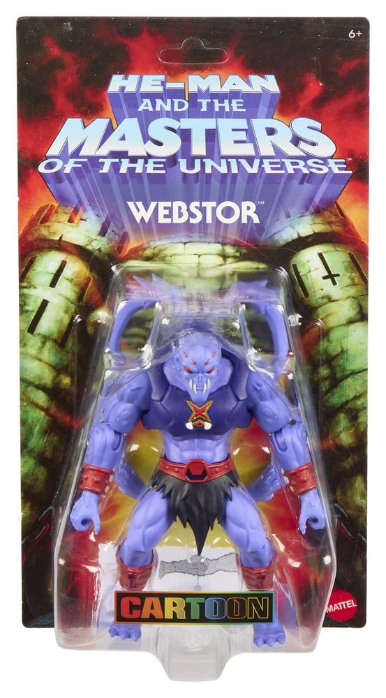 Masters of the Universe Origins Cartoon Collection: Webstor Action Figure 14 cm - Mattel