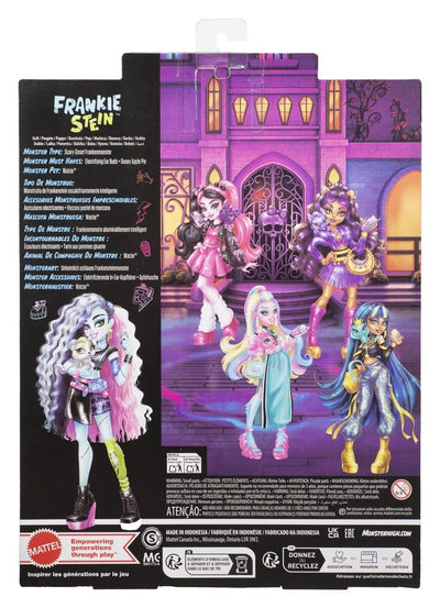 Monster High Frankie Stein Bambola snodabile con Watzie - Mattel