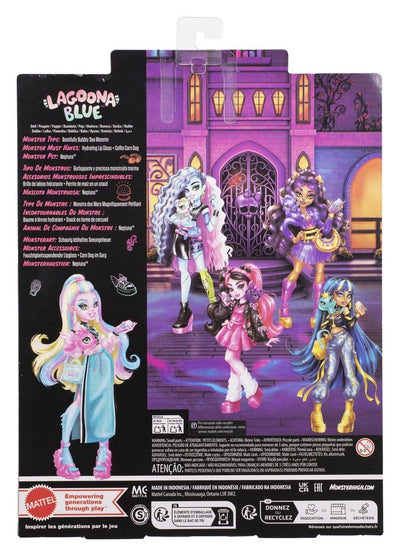 Monster High Bambola Lagoona Blue con Accessori e Neptuna - Mattel