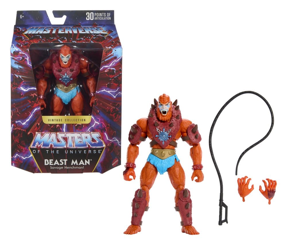 Masters of the Universe Masterverse Vintage Collection: Action Figure Beast Man 18 cm