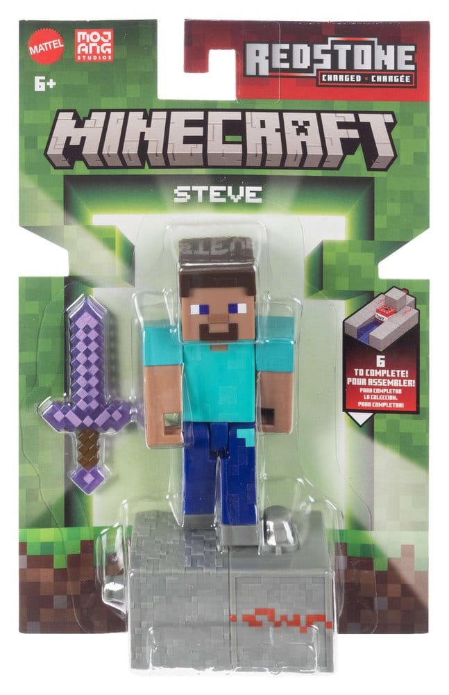 Minecraft Action Figure Steve 8 cm – Mattel