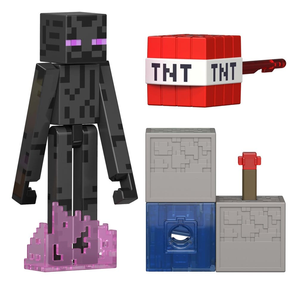 Minecraft Action Figure Enderman 8 cm – Mattel