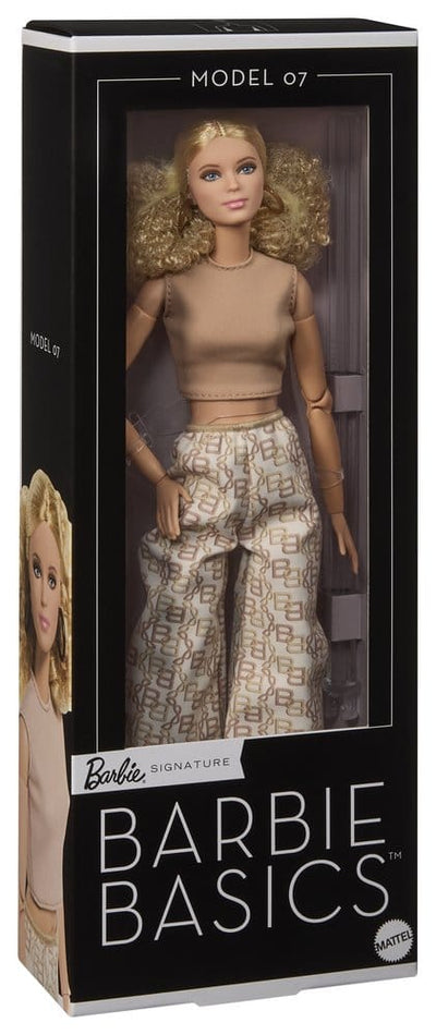 Barbie Signature Barbie Basics: Model 07 – Bambola Collezione Neutrale, Mattel