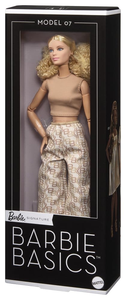 Barbie Signature Barbie Basics: Model 07 – Bambola Collezione Neutrale, Mattel