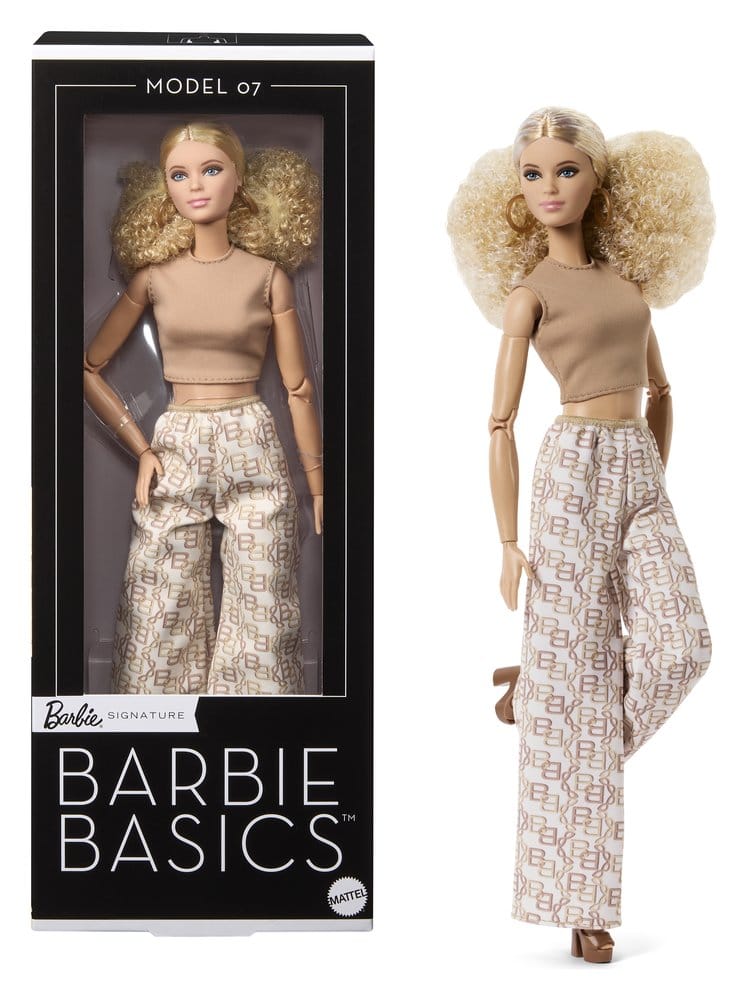 Barbie Signature Barbie Basics: Model 07 – Bambola Collezione Neutrale, Mattel