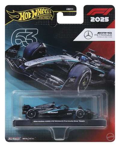Hot Wheels Premium Formula 1 Mercedes-Benz Team Driver 1 - Modellino Die-Cast 1:64