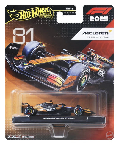 Hot Wheels Premium Formula 1 McLaren Die-Cast 1:64 - Pilota 1