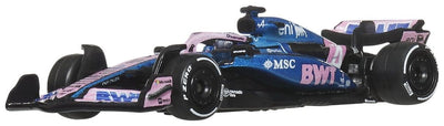Hot Wheels Premium Formula 1 Alpine 1:64 - Modellino in metallo pressofuso, Mattel