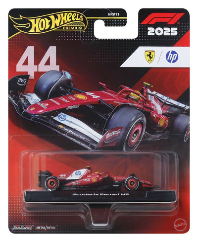 Hot Wheels Formula 1 Premium 1:64 Ferrari Driver 1 - Veicolo Die-Cast