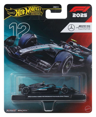 Hot Wheels Premium Formula 1 Mercedes-Benz Driver 2 – Modellino in metallo scala 1:64