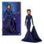 Bambola Barbie Signature Celine Dion con abito a collo alto blu oceano e collana a cuore, Mattel