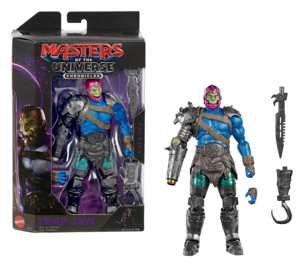 Masters of the Universe 2026 Movie Chronicles Action Figure Trap-Jaw 18 cm - Mattel