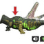 Jurassic World Survival Action Figure Wild Roar Stomatosuchus 37 cm Mattel
