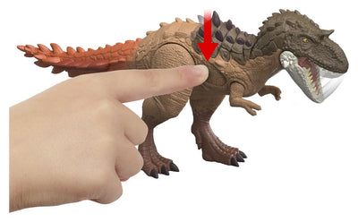 Jurassic World Gigantic Thrashers Gorgosaurus – Action Figure Mattel, 38 cm