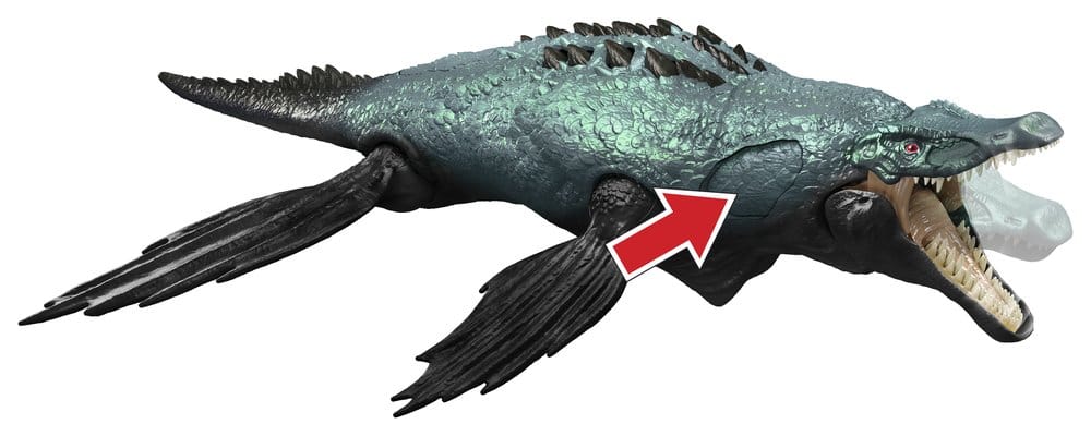 Jurassic World Gigantic Thrashers Liopleurodon 30 cm - Action Figure Mattel