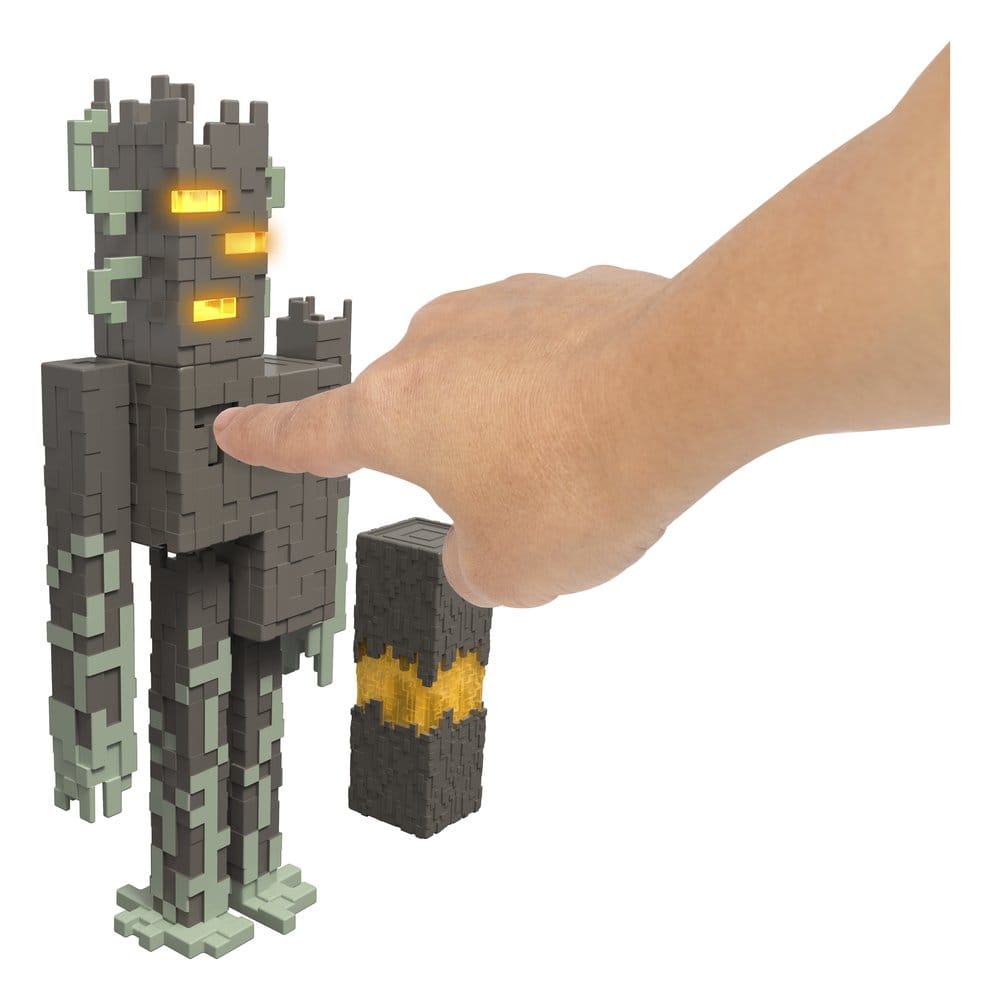 Minecraft Action Figure Creaking 20 cm con Luci e Suoni - Mattel