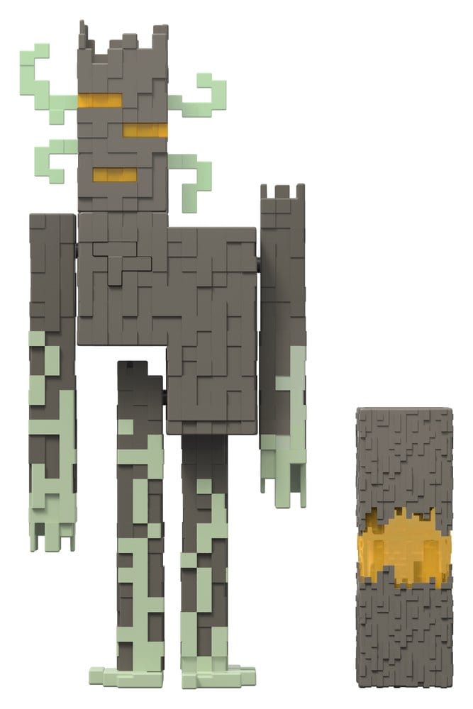 Minecraft Action Figure Creaking 20 cm con Luci e Suoni - Mattel