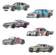 Hot Wheels Silver Series 6-Pack ZAMAC – 6 Auto Die-Cast Scala 1/64 Mattel
