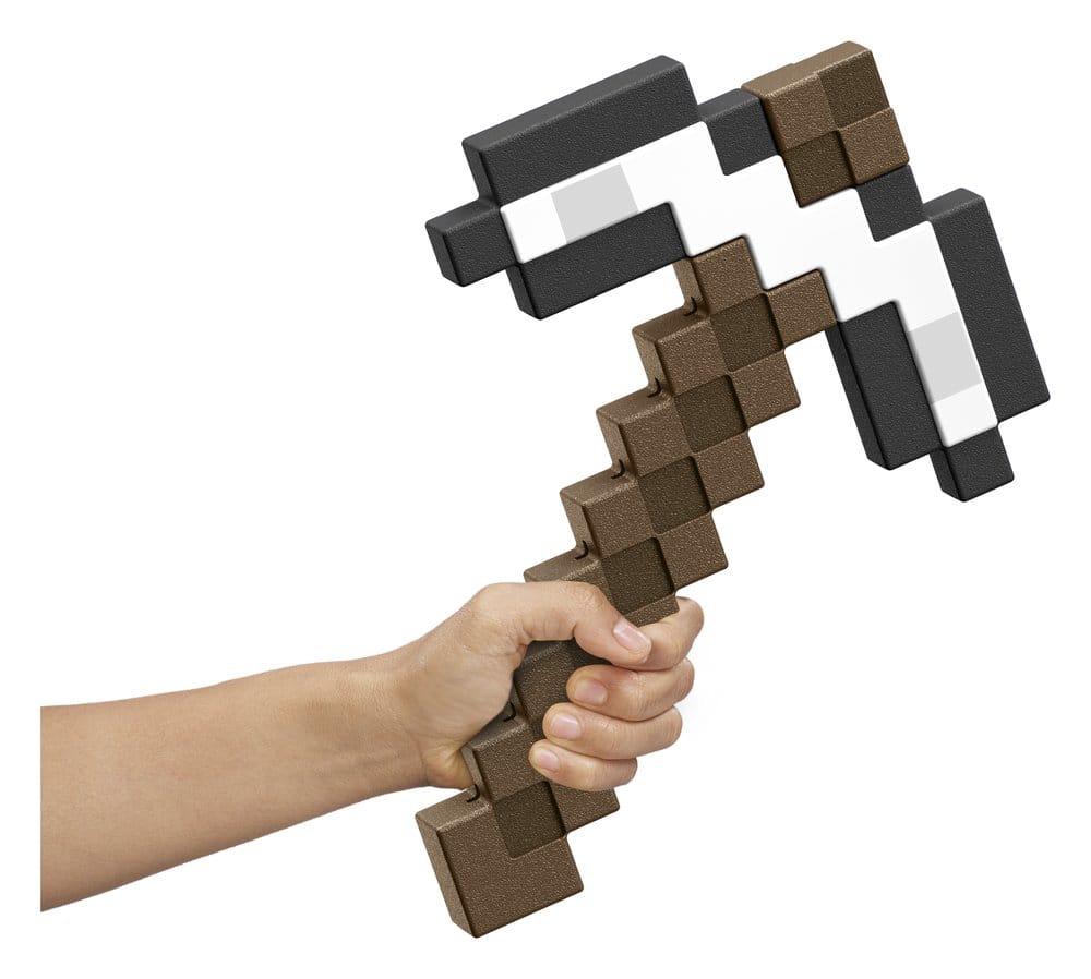 Minecraft Replica Piccone di Ferro 35 cm – Action Figure Mattel