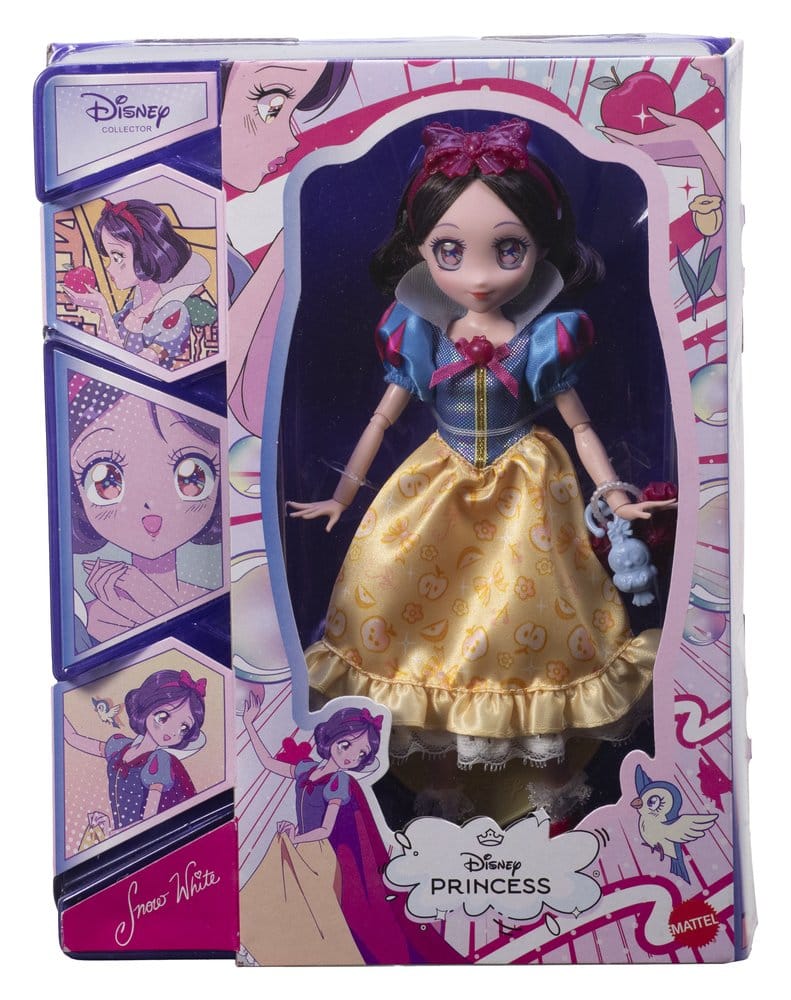 Disney Princess Manga Snow White Bambola Collezionabile 22 cm Mattel