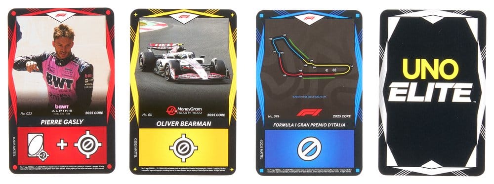 Formula 1 UNO Elite F1 Starter-Set - Gioco di Carte Mattel