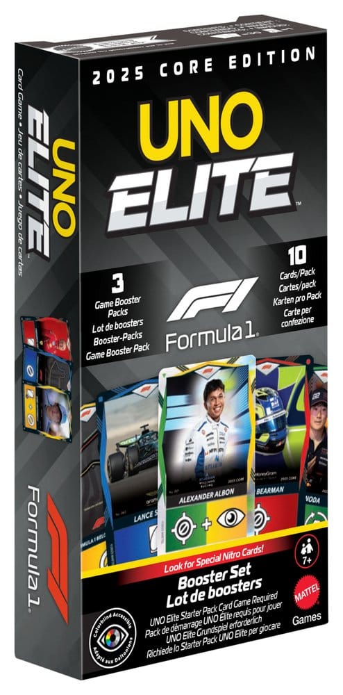 Formula 1 UNO Elite F1 Mazzo di Espansione - Mattel