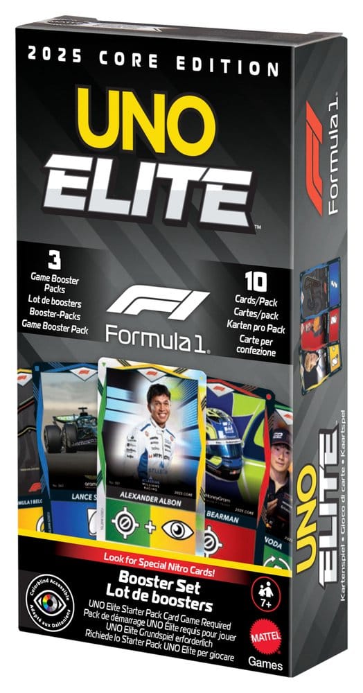 Formula 1 UNO Elite F1 Mazzo di Espansione - Mattel