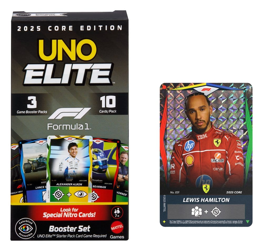 Formula 1 UNO Elite F1 Mazzo di Espansione - Mattel