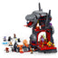 Masters of the Universe Mattel Brick Shop Set da Costruzione Snake Mountain