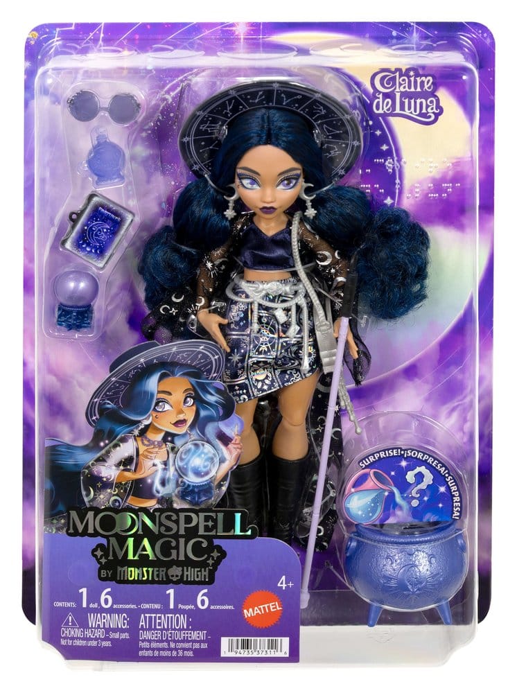 Monster High Moonspell Magic Bambola Claire de Luna