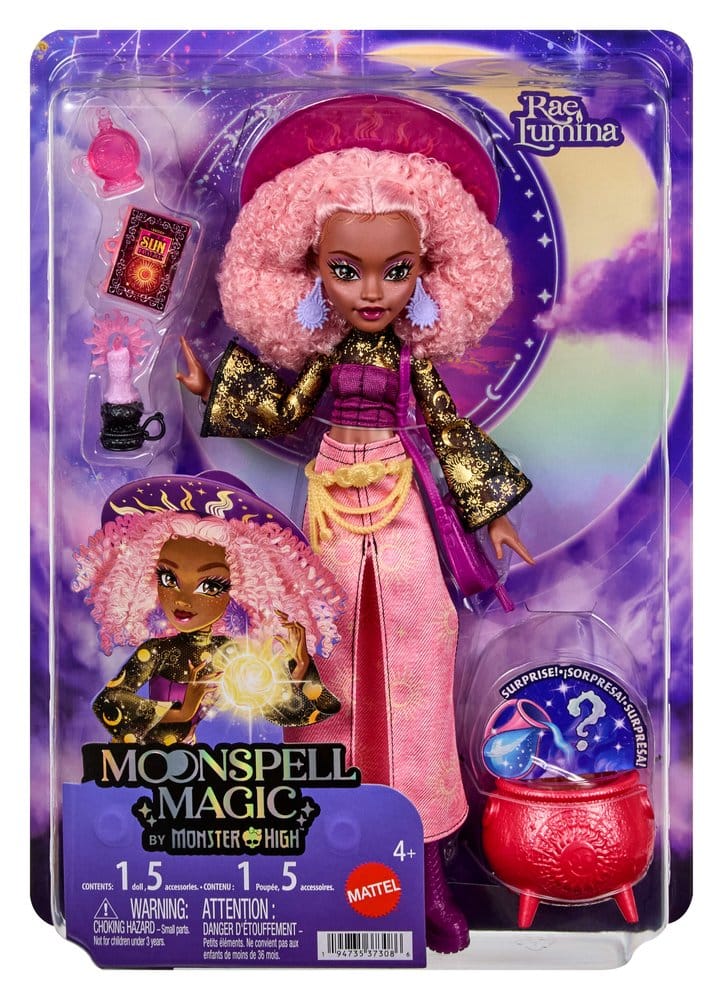 Monster High Moonspell Magic Bambola Rae Lumina