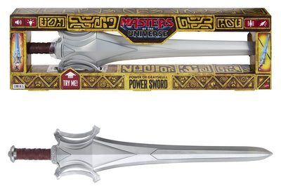 Masters of the Universe 2026 Film – Spada del Potere di Grayskull, Replica per Gioco di Ruolo, Versione Tedesca, Mattel