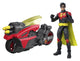 DC Premier Robin Cycle Batlink con Figura 16,5 cm