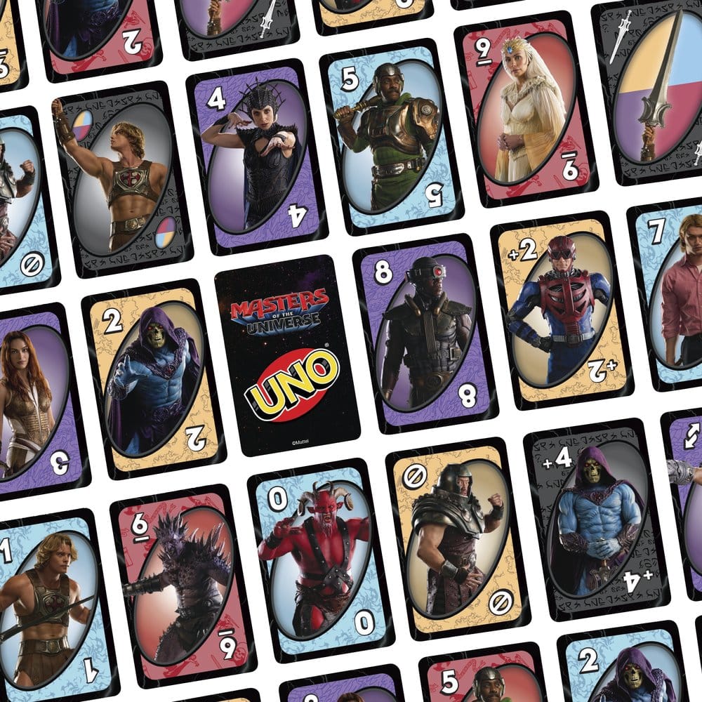 Masters of the Universe 2026 Film - UNO Carte da Gioco Mattel