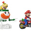 Super Mario Hot Wheels Confezione da 2 Veicoli Die-Cast 1:64 Mario e Bowser Jr.