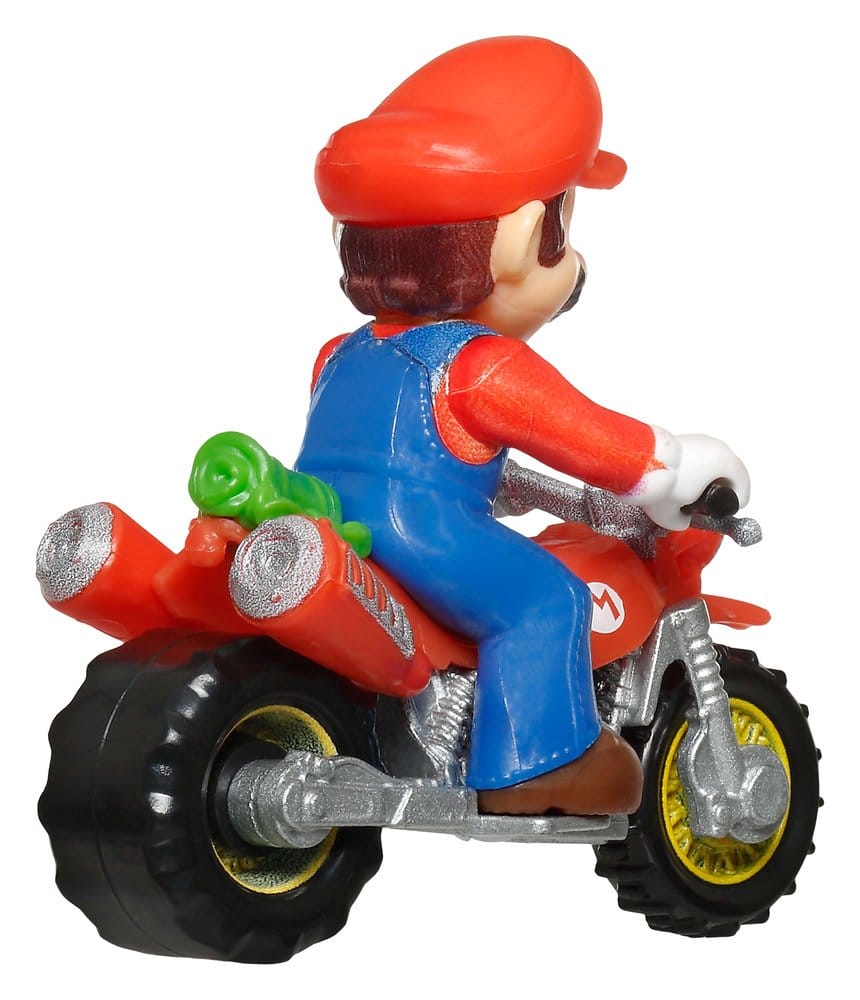 Super Mario Hot Wheels Confezione da 2 Veicoli Die-Cast 1:64 Mario e Bowser Jr.
