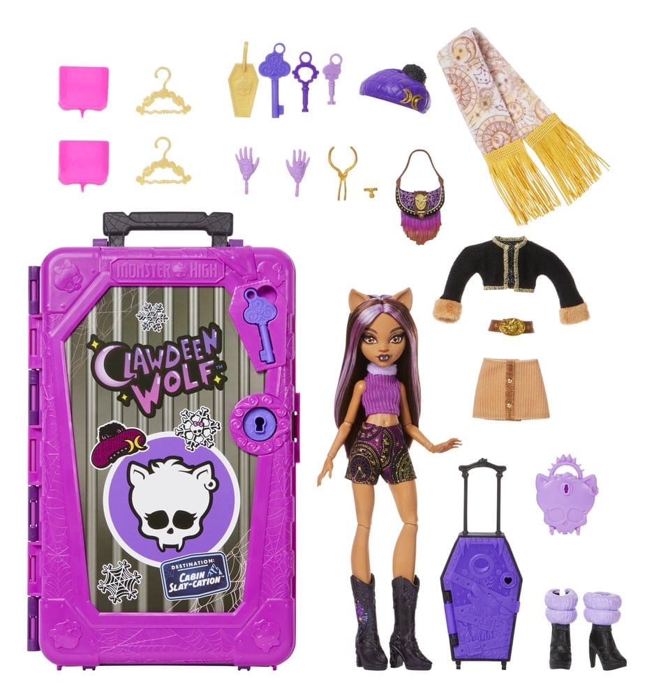 Monster High Skulltimate Secrets Bambola Clawdeen Wolf - Mattel